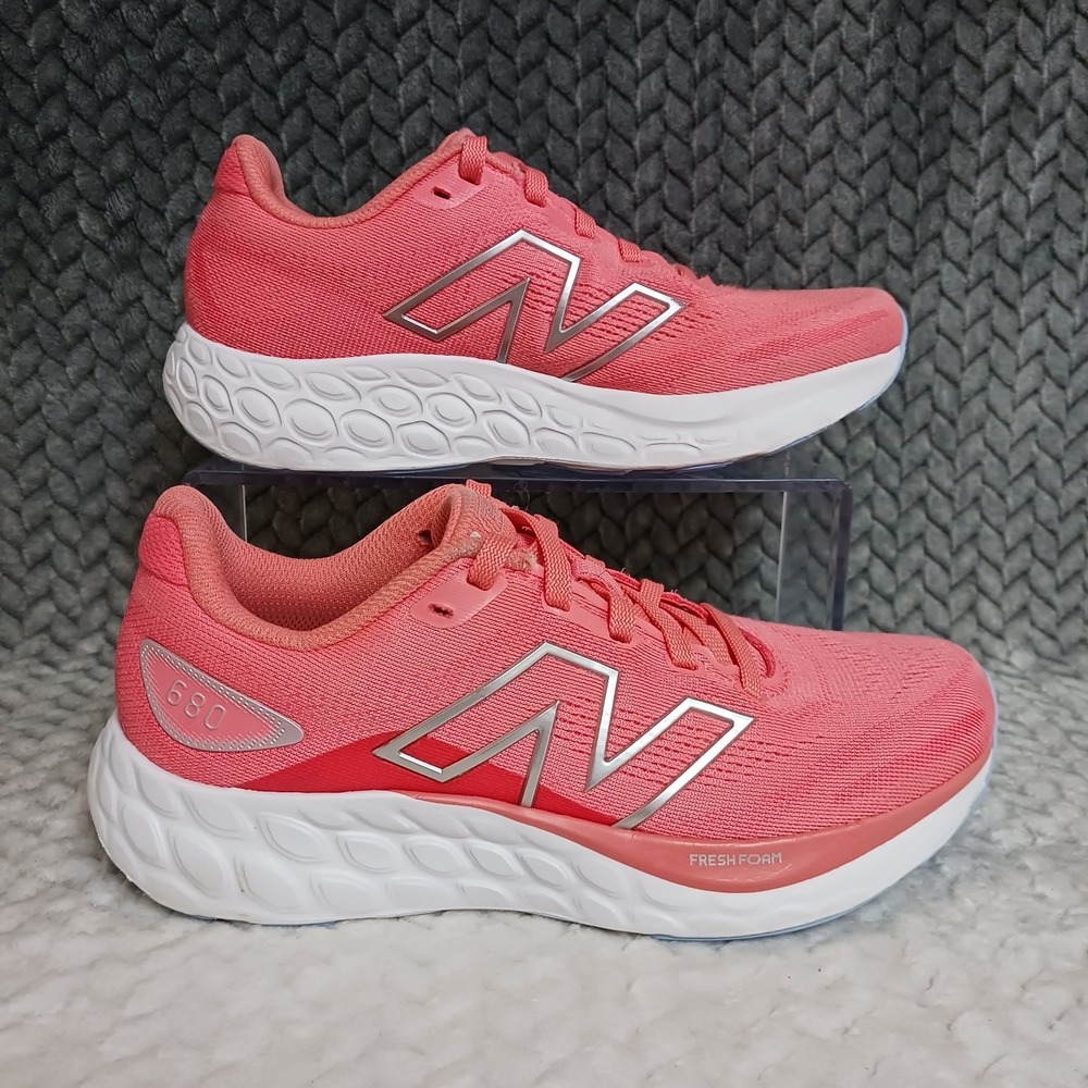 New Balance Fresh Foam 680v8 Sunfade Red Women's Walking Running Shoes Size 6